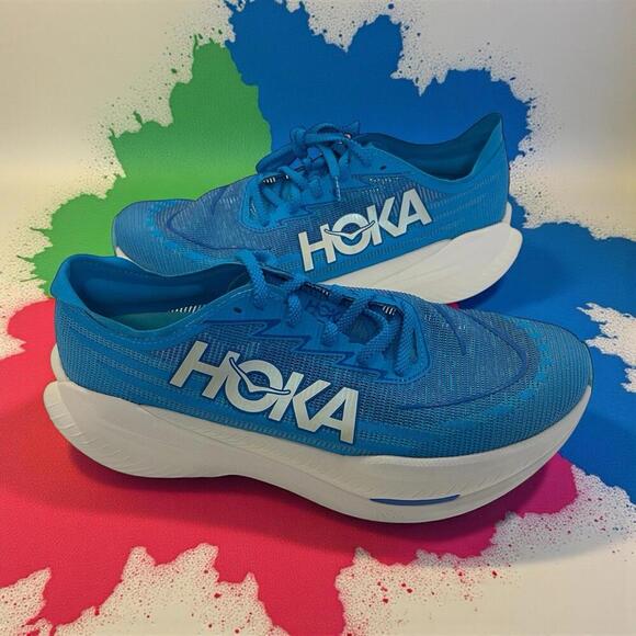 Hoka One One Other - $189 Hoka One One Mach X 2 1155119-SYWR Blue Running Sneaker Men's Size 12D